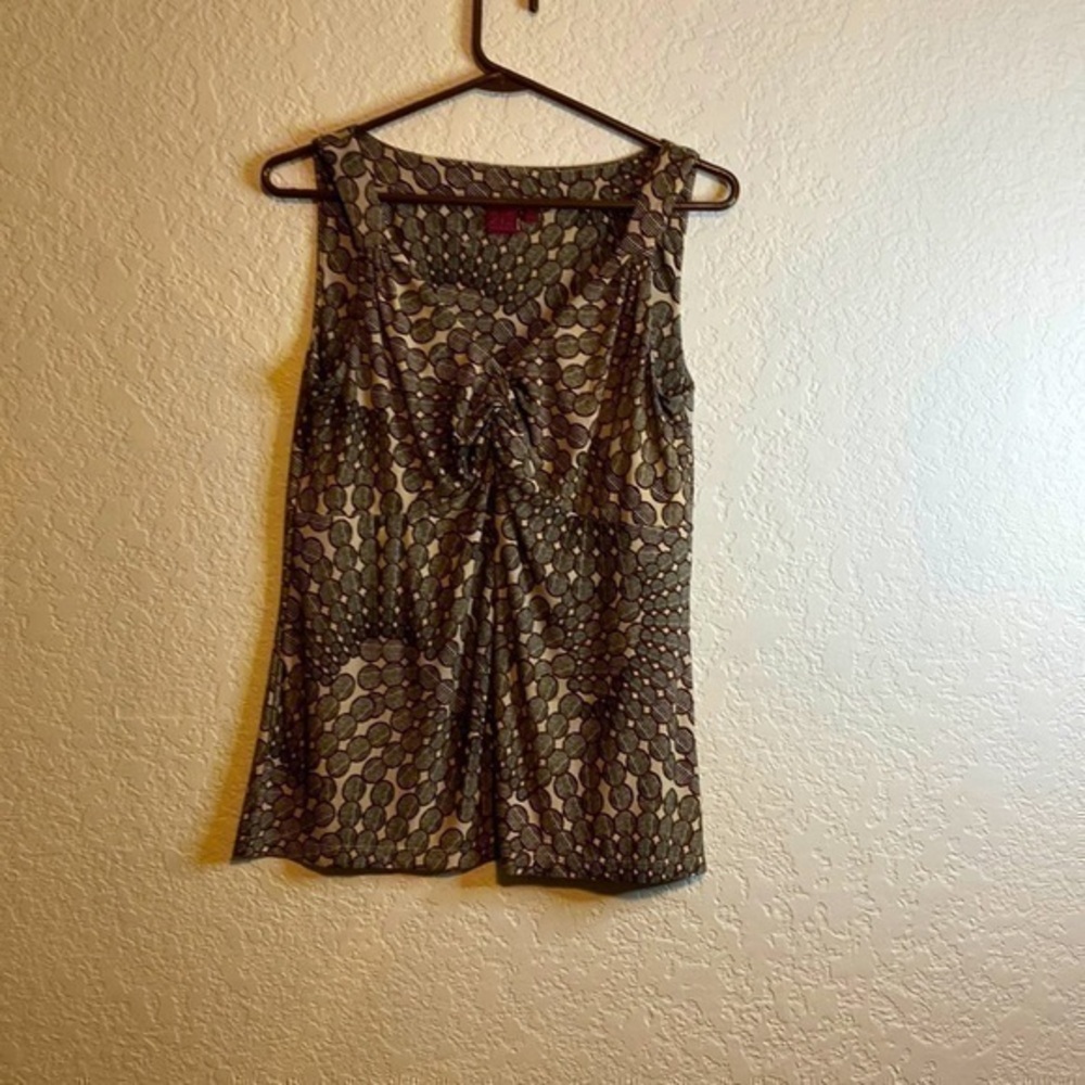212 Collection retro circle tank top small